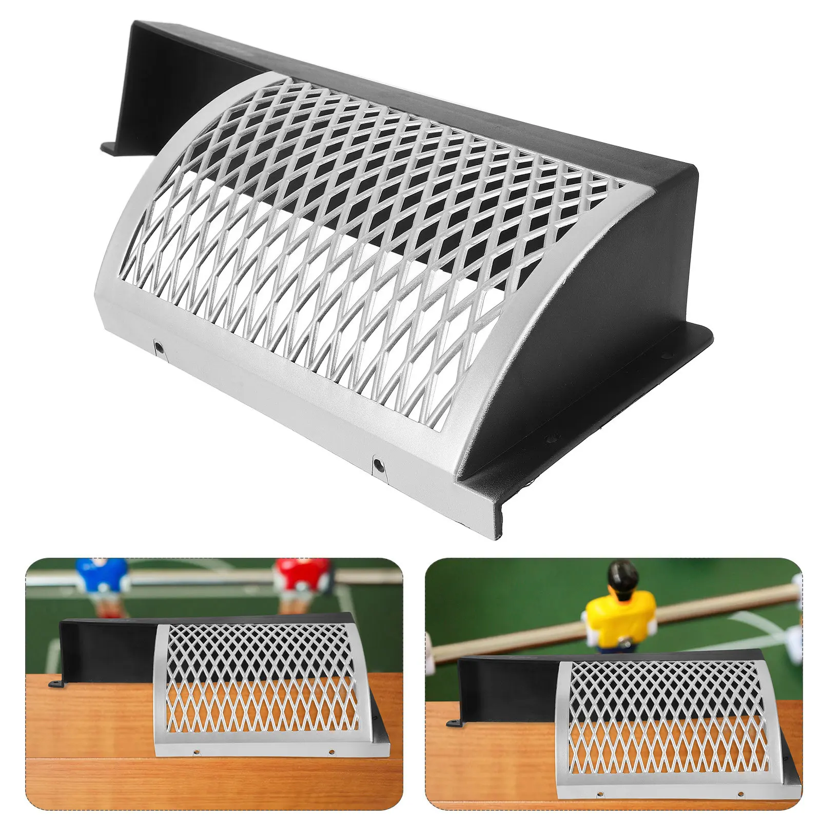 

2Pcs Foosball Table Goal Replacement Part Heavy Duty Net for Table Soccer Machines Enhances Gameplay Flow and Family Interaction