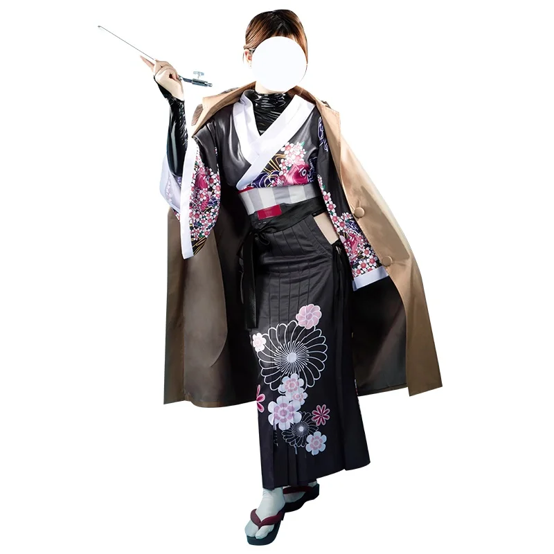 사쿠라 코스프레 의상 게임 승리의 여신: NIKKE DUDU-SR 여성 기모노 정장 코스프레 사쿠라 의상