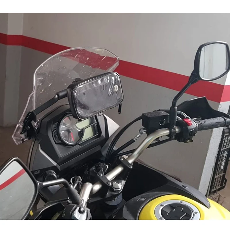 2022 Dành Cho Xe SUZUKI DL650 Vstrom 650 XT 650XT V-Strom DL 650 Xe Máy Phụ Kiện Giữ Điện Thoại Định Vị GPS đĩa Chân Đế