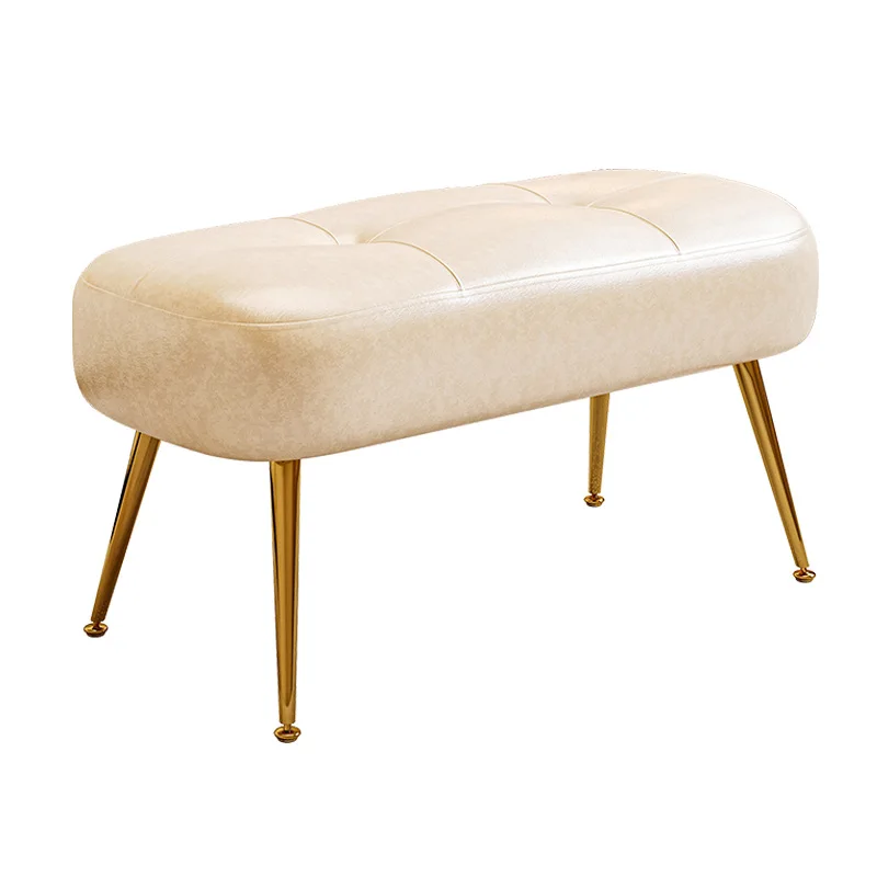 Home shoe change stool door home living room sofa stool retro light luxury high sense