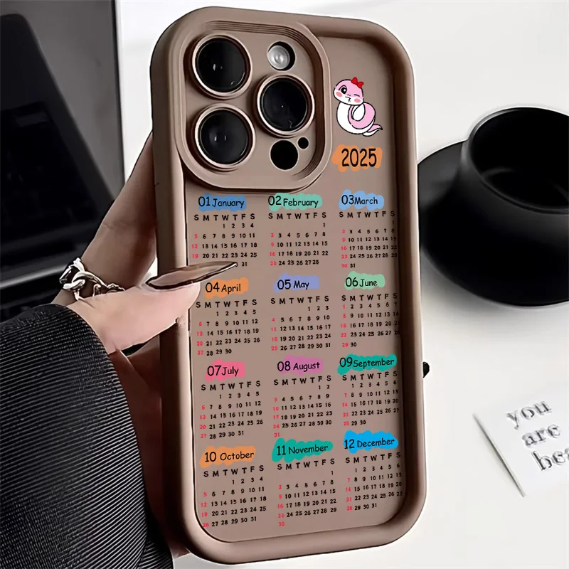 

2025 Calendar Case For Samsung Galaxy A55 A54 A53 A52 A35 A34 A33 A32 A16 A15 A14 A13 A06 A05 S24 Ultra S21FE S23 S22 Plus Cover