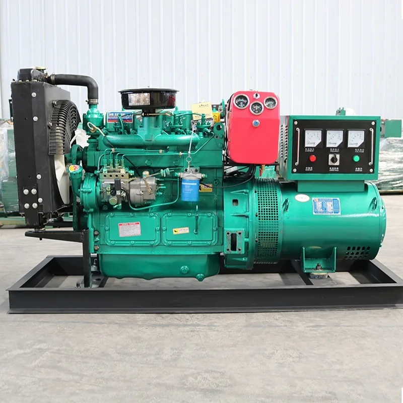 Portable Open Frame 30kVA Silent Generator Set with Auto Start ATS Reliable 50/60Hz Home Backup Power Wholesale Price