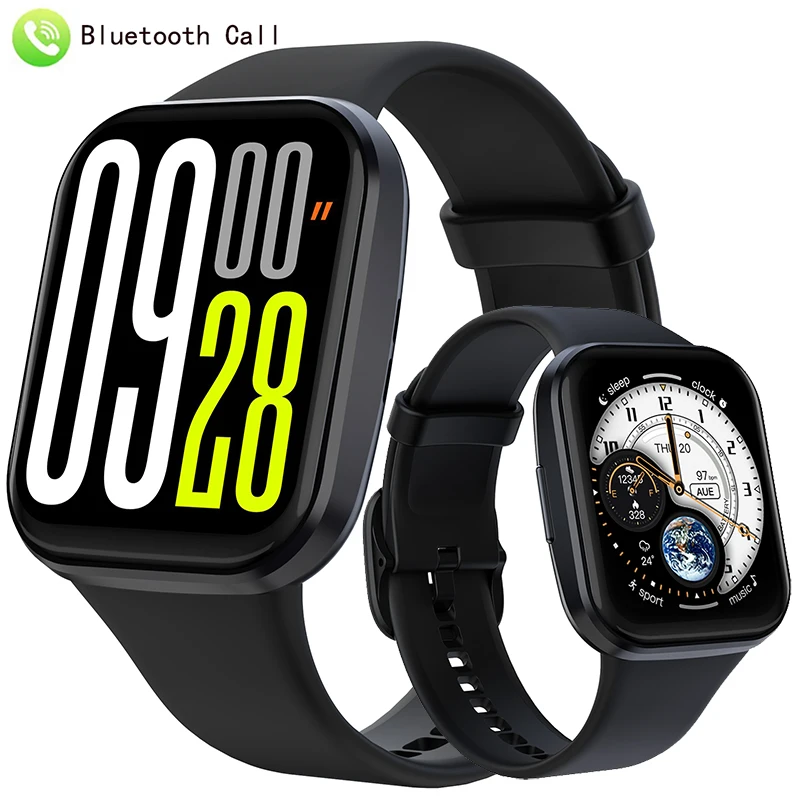 Relógio Inteligente de Luxo 2026, Monitor de Frequência Cardíaca, À Prova D'Água, Pulseira Esportiva Inteligente para Homens e Mulheres, Compatível co