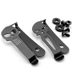 Clip de cinturón KYDEX IWB de acero inoxidable para funda de cuchillo