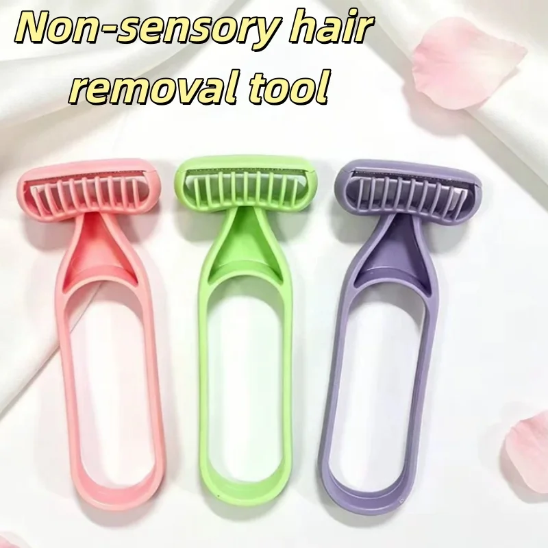 Women Body Hair Razor Portable Manual Shaver for Leg  Gentle Macro Guard Blade Safe Shaving Tool