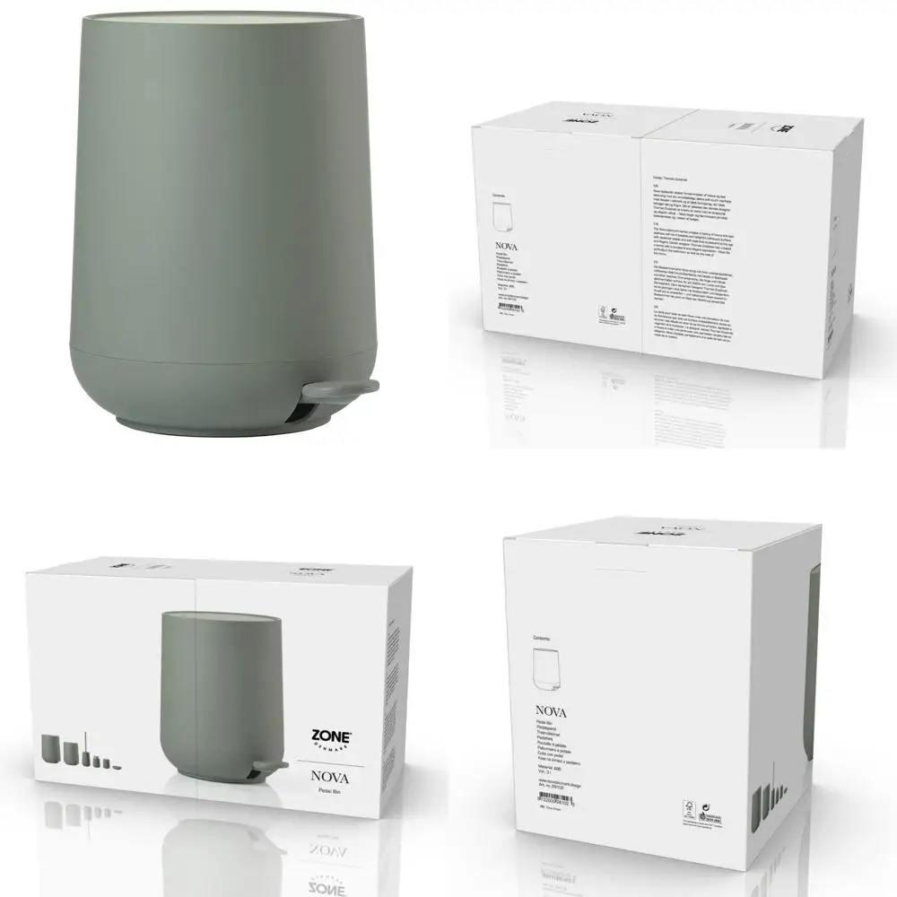 

Современная элегантная корзина для ванной комнаты, косметическая корзина, мусорное ведро — гладкий дизайн для стильных ванных комнат, эффективное управление отходовми