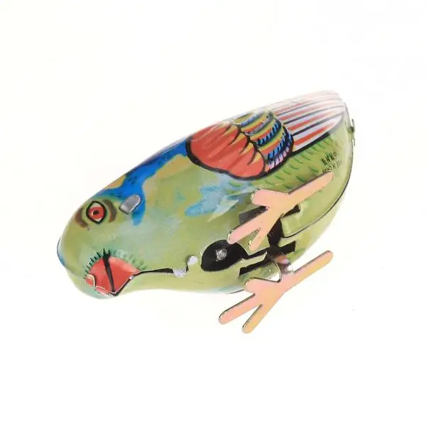 vintage Song Pecking Blue Bird Model Toy Great Collectible Gift Favors