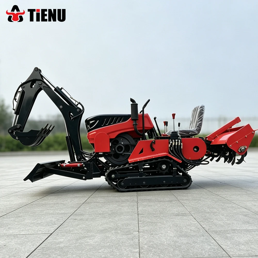 Customized Tracked Tractors Hi - Tractor Backhoe review and price