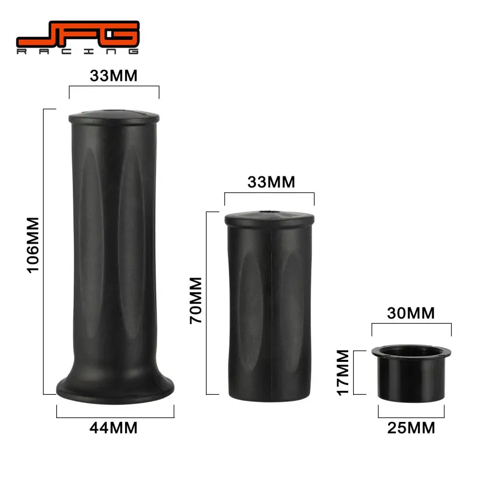 Motorcycle Accessories Handlebar Grips Right Left Set PVC For Razor MX650 MX 650 Off-Road Mini Dirt E-Bike Motorbike