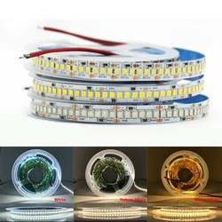 SMD 2835 taśmy Led światła 5 12 24 V Volt 5M 300/600/1200 LEDs wodoodporna DC 5V 12V 24 V taśmy Led światła do wystroju domu salon