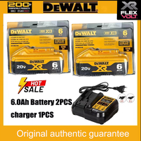 Original DEWALT 20V 6.0Ah rechargeable battery, DEWALT drill, electric wrench DCF900, DCF850 electric tool battery,