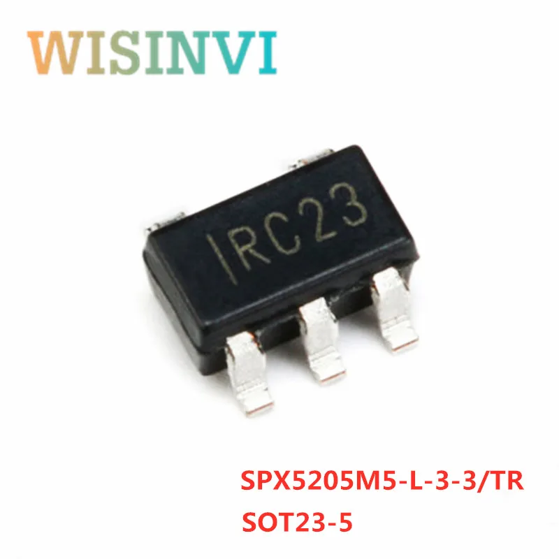 10-100PCS SPX5205M5-L-3-3/TR SPX5205M5-3.3 RC** LDO 150mA 3.3V ＆SPX5205M5-L-5-0/TR SPX5205M5-5.0 SC** 5.0V SOT23-5