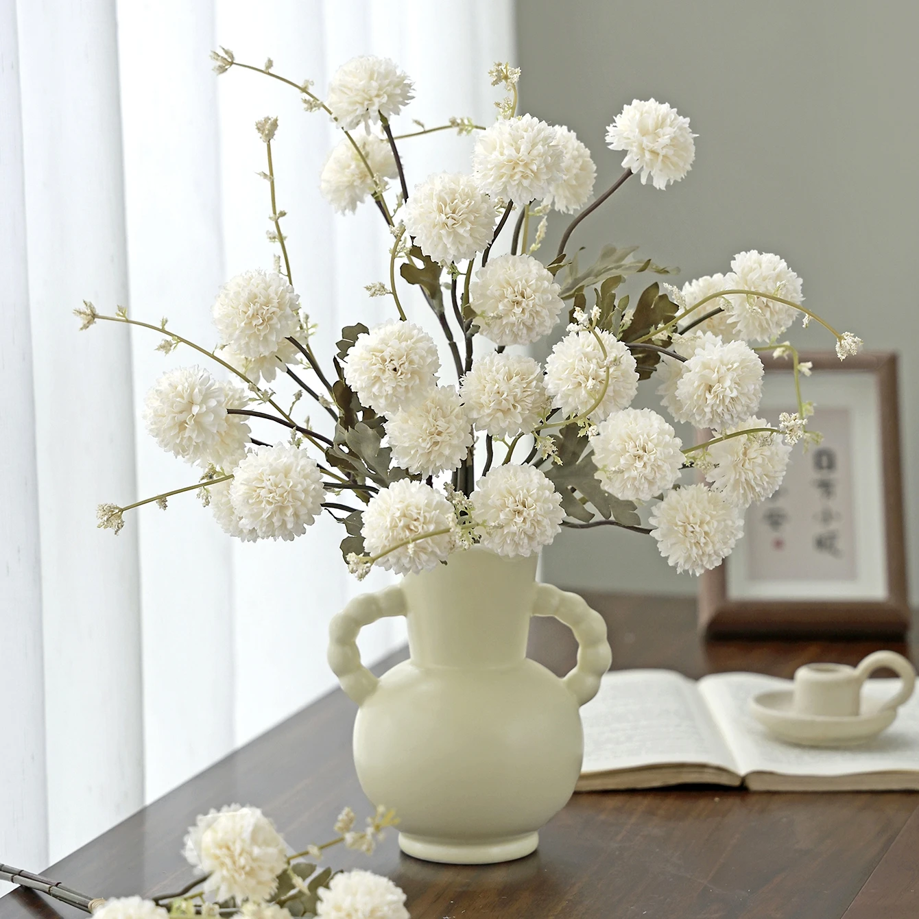 

Silk Artificial Flowers Chrysanthemum Valentine's Wedding Home Room Table Yard Decora Wreath Bridal Bouquet Ornament Diy Gifts