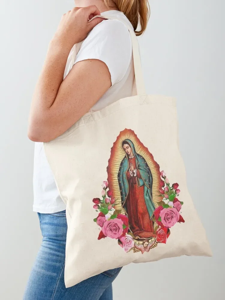 Our Lady of Guadalupe Mexican Virgin Mary Mexico Tote Bag Women's bag handbag personalized tote bag