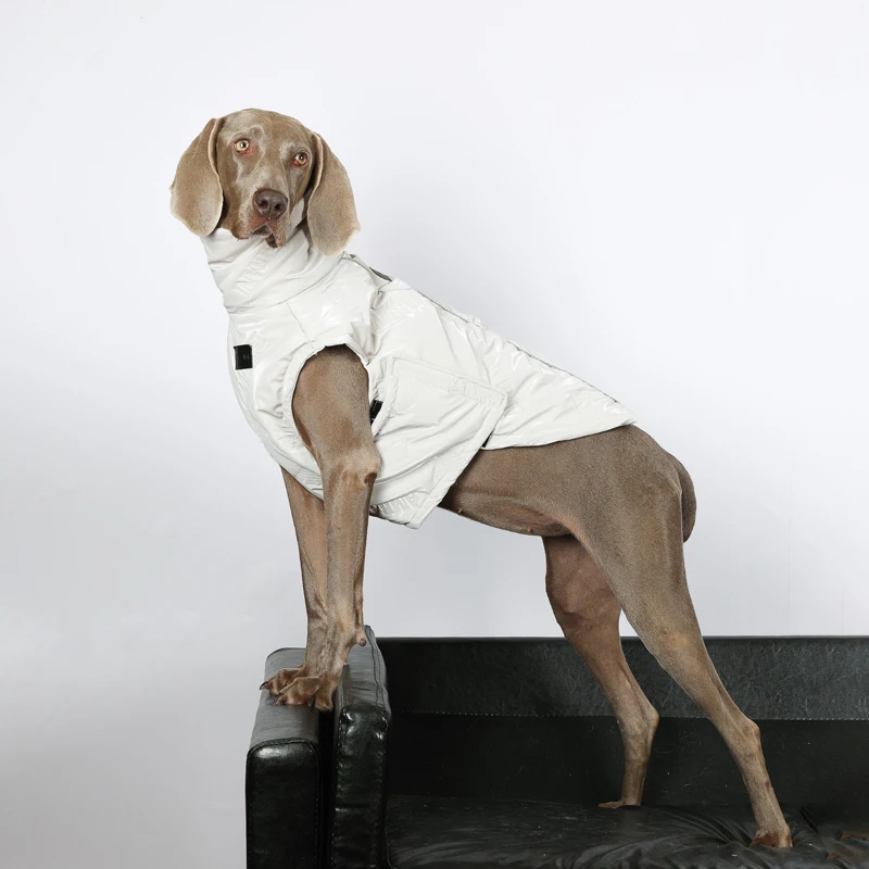 Fashion Large Dog Clothes Winter Waterproof Dog Vest Warm Pet Clothing Big Dog Jacket Labrador Golden Retriever Costume
