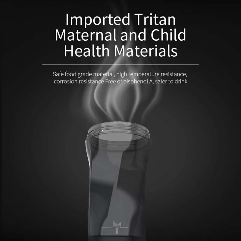 2025 عصارة عالية الطاقة قابلة للشحن خلاط صغير خلاط محمول عصائر كهربائية كوب لصنع العصائر وهزاز البروتين اليدوي