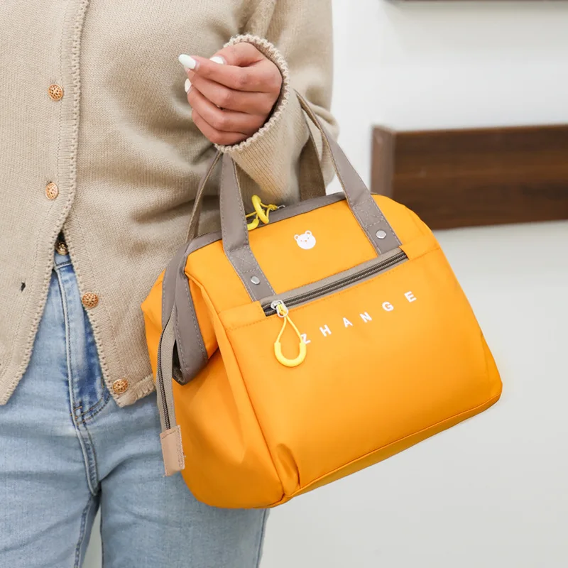 Borsa per la mamma con isolamento termico impermeabile per la conservazione del latte Borsa multifunzionale alla moda di grande capacità