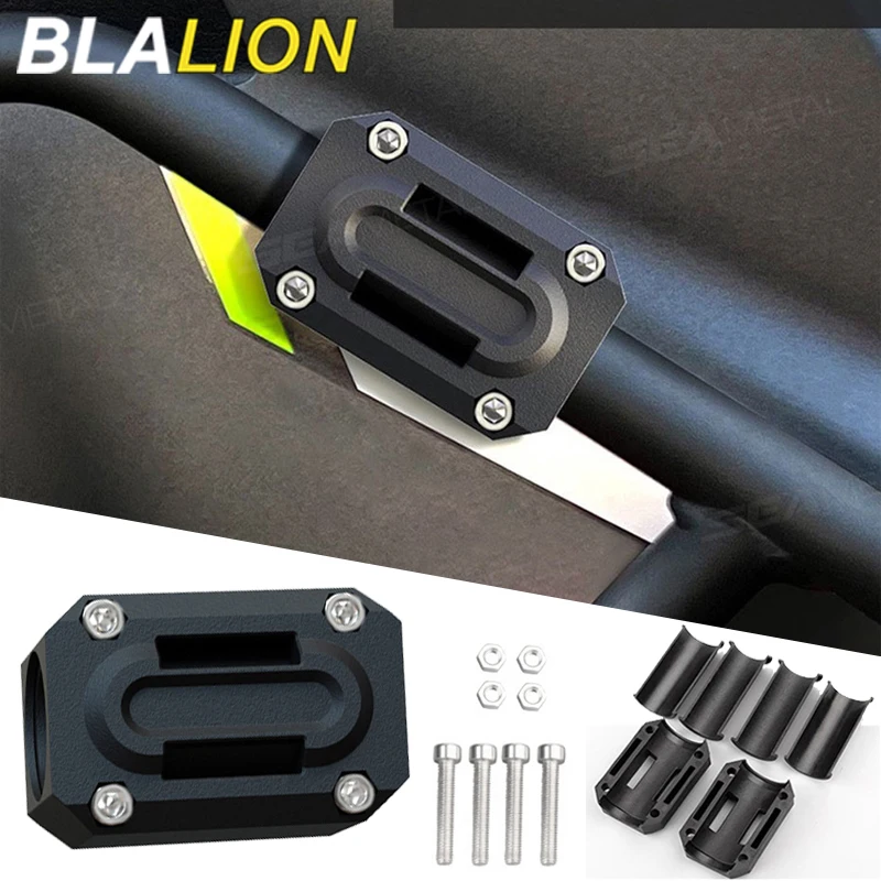 

BLALION 1/2/4 шт., защитный блок для двигателя мотоцикла, декоративный защитный блок для бампера, защитные блоки для бампера двигателя, подходят для 22/25/28 мм