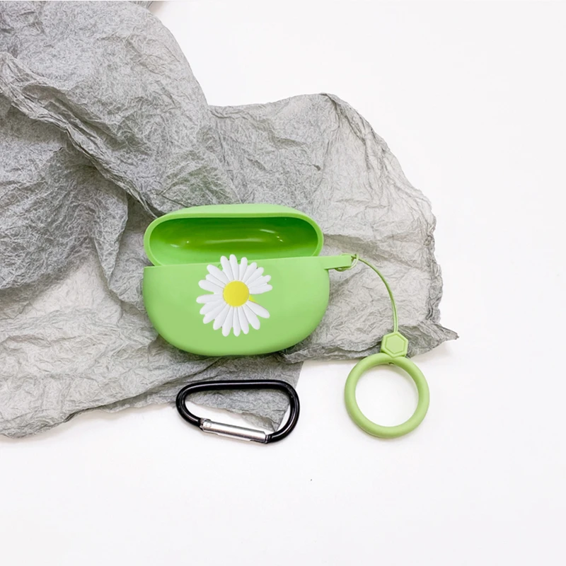 Hoạt Hình Dành Cho OPPO Enco Không 2i Ốp Lưng Ngộ Nghĩnh Vòng Silicone Chống Thả Tai Nghe Chụp Tai Bao Phụ Kiện Hearphone Hộp OPPO Enco Air2