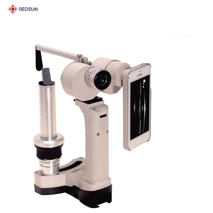 SLM-6M China best quality 10x 16x  magnification handheld portable slit lamp