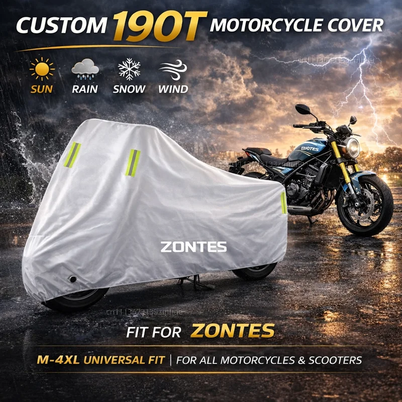 zontes-g1-125-zt125-g1-zt125u-zt-125-u-zt-310x-zt310r-オートバイカバー防水ヘビーデューティ屋外雨塵太陽プロテクター