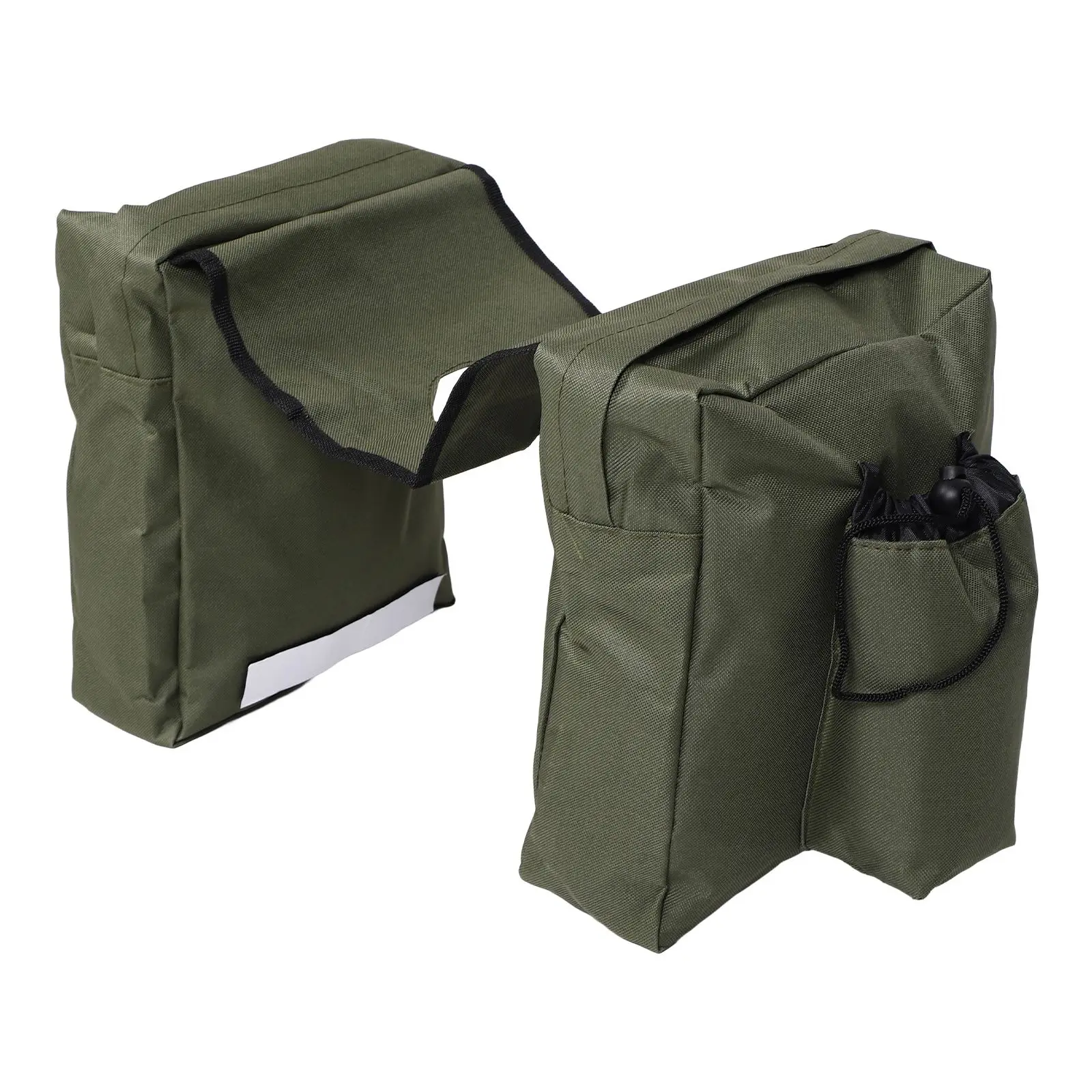 

1Pcs Motorcycle Saddlebags 600D Oxford Cloth Dual Pocket Storage ATV UTV Snowmobile Compatible Bike Pouch Saddlebag ganizer