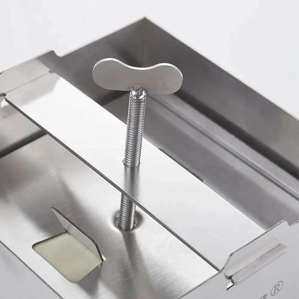 304 الفولاذ المقاوم للصدأ إلى فو الصحافة العفن مع ثقب استنزاف قابل للتعديل صانع الرائب فول الصويا لتقوم بها بنفسك الصدأ واقية Paneer صنع قالب الجبن