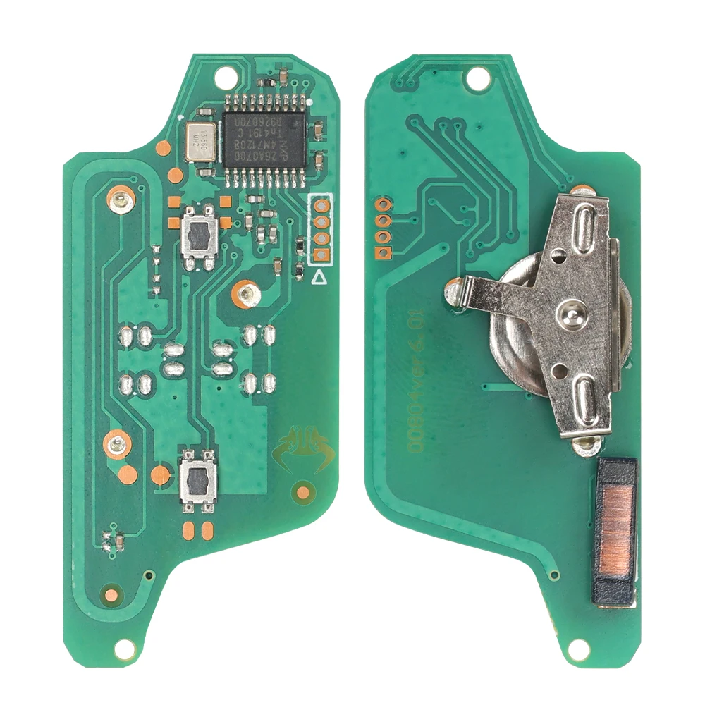 Okey 2/3BT PCB CE0523/0536 ID46 7941 433MHZ ASK/FSK Remote Key Circuit Board For Peugeot 407 407 307 308 607 Citroen C2 C3 C4 C5