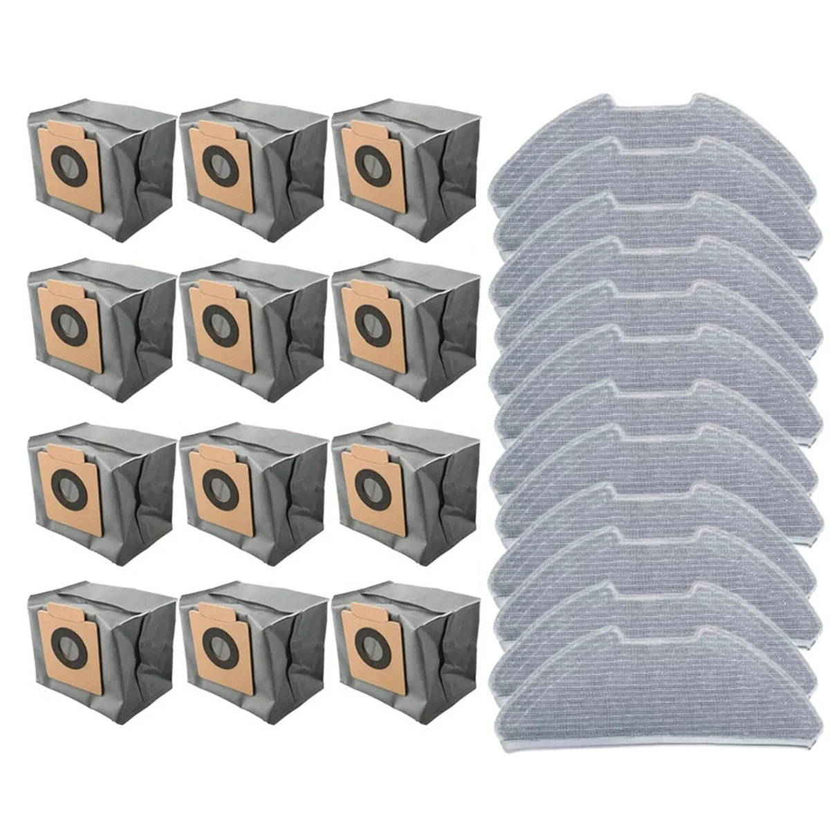 

A58E-For Eufy X8 Pro Robot Vacuum Replacement Mop Pads Dust Bags Spare Parts Accessories,A