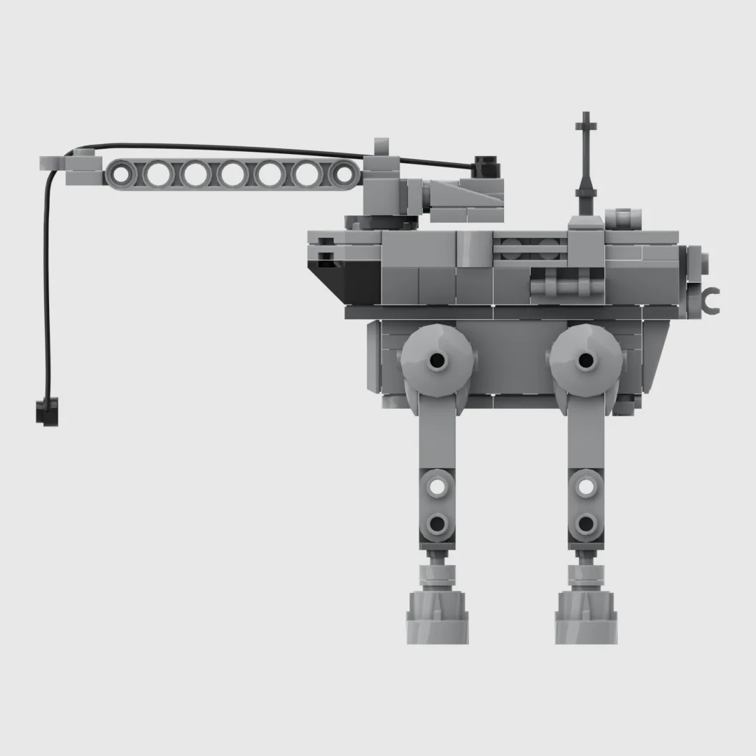 MOC اللبنات AT-AT ووكر كرين نموذج كوكب كلاش الخيال العلمي ماندالوريان البضائع لعبة بناء الأطفال مع 168 الطوب