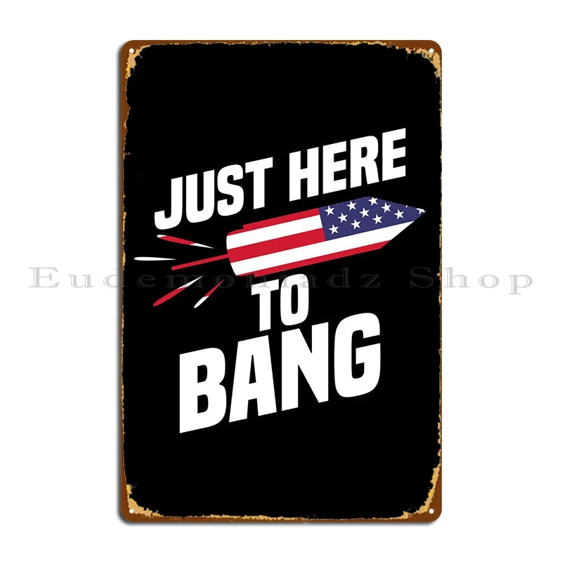 Fireworks 4th July Metal Sign Customized Wall Decor Create Personalized Garage Tin Sign Poster