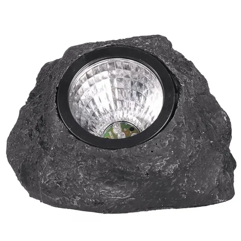 

Landscape Rock Light, Solar Powered Garden Lights Outdoor Decorative Waterproof LED Spotlight, Light Sensor For Pathway, Patio