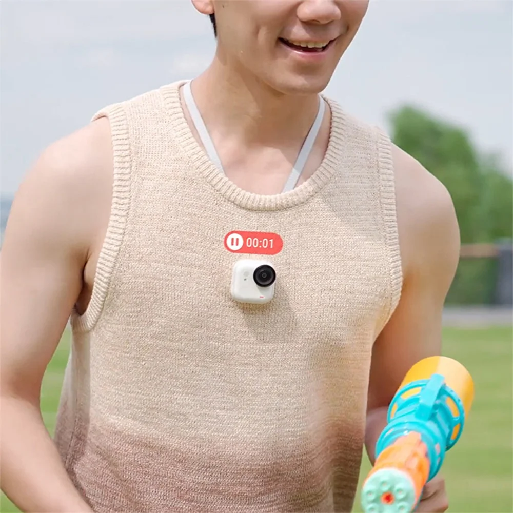 1pc-磁気ベース-ランヤード-ミニカメラ-チェストマウント-pov-写真撮影ストラップ-vlog-ネックベルト-insta360-go-ウルトラアクセサリー用