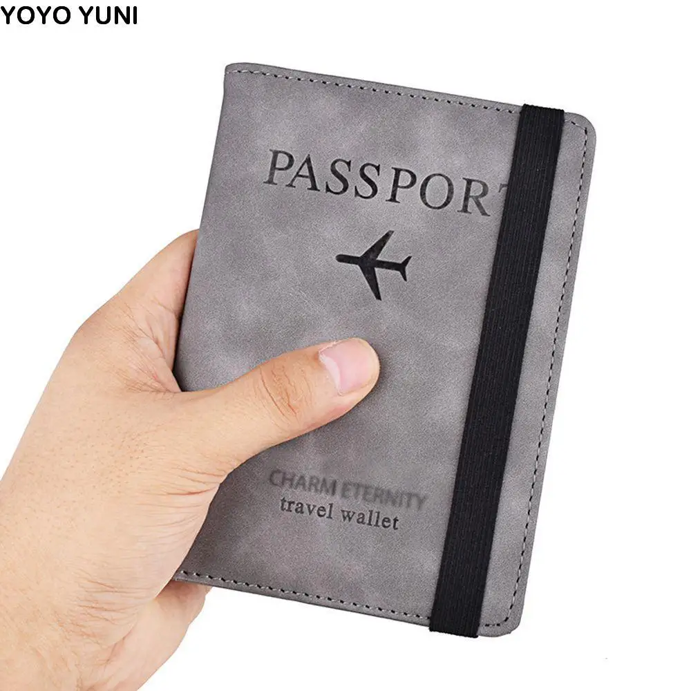 

Travel Accessories ID Bank Card Storage Bag Wallet Document Coin Purse Passport Book Passport Cover Wallet Case Passport Holder