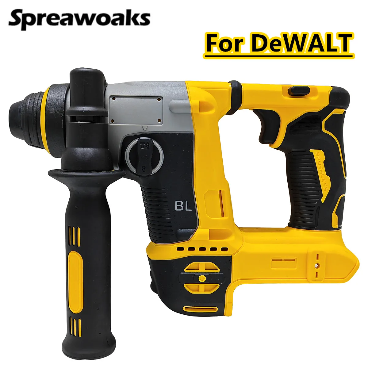 

Brushless Electric Rotary Hammer Drill Cordless Impact Hammers SDS Handhold Power Tools Fit DeWALT 20V 18V Battery