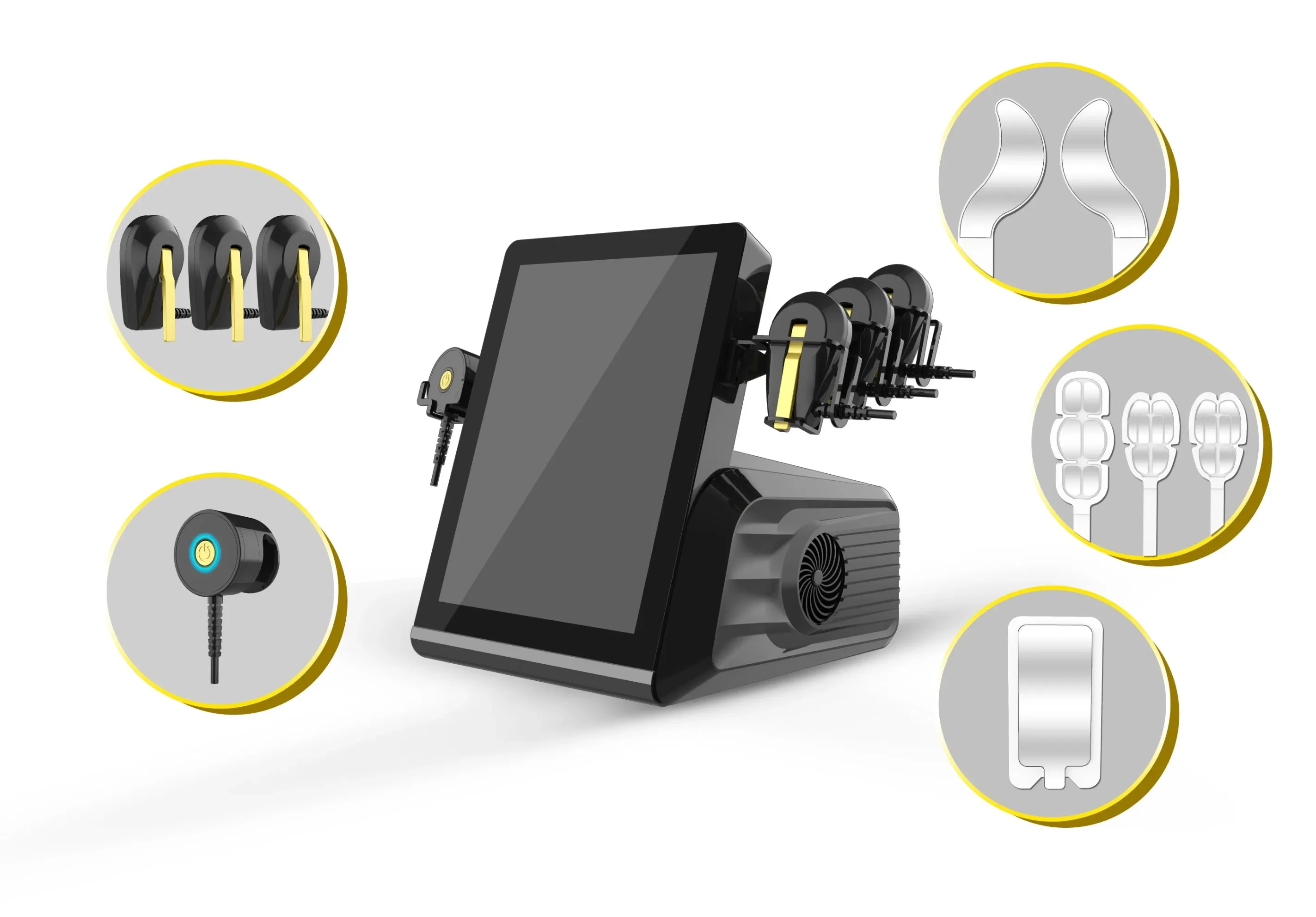 Magnetic Electromagnetic Slimming Body Shaping Fat Burning Muscle Weight Loss RF Slimming Beauty Machine