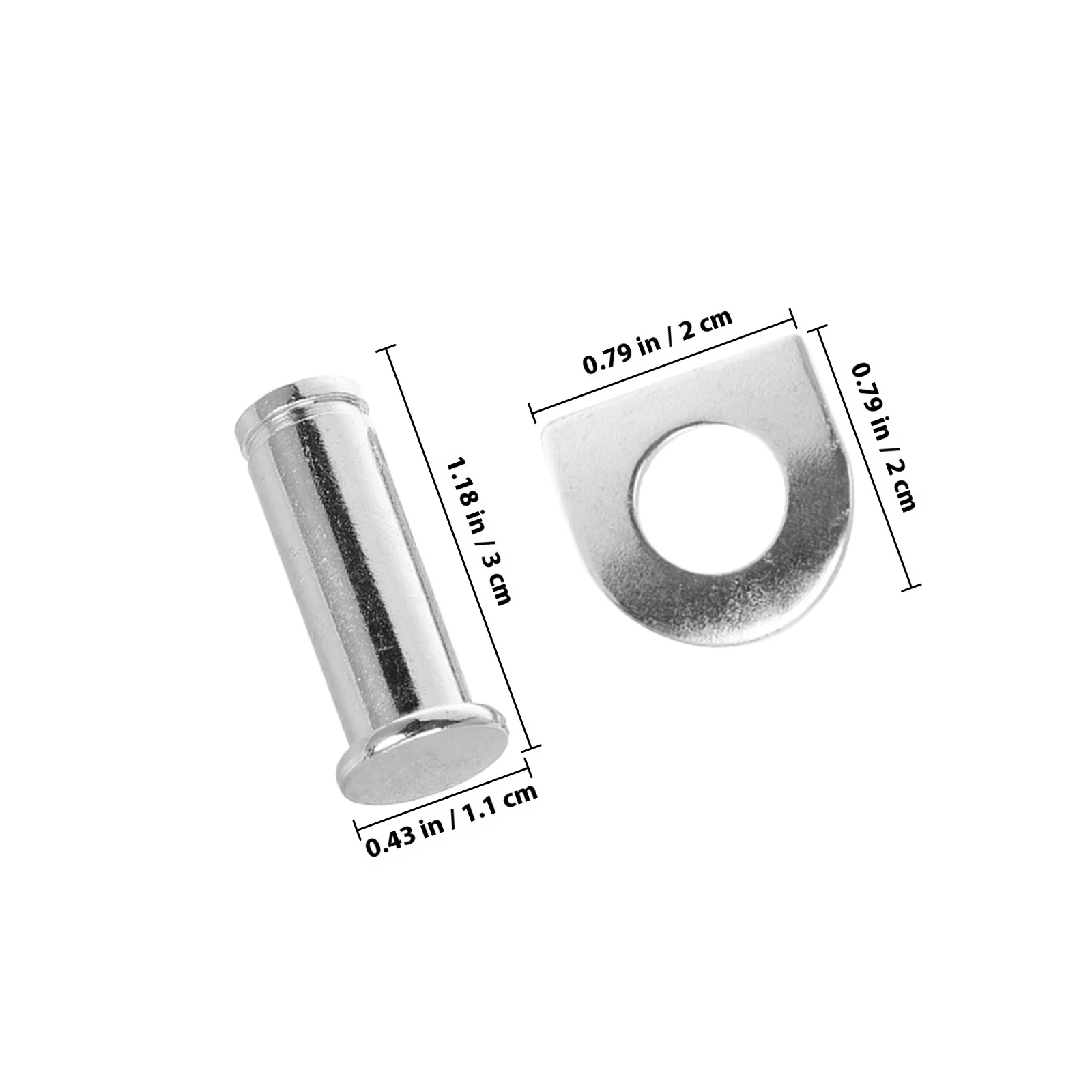 Universal Motorcycle Footpeg Mounting Pins Kit Metal Foot Pegs Fixing Screws Motorcycle Parts Foot Peg Upgrade Kit