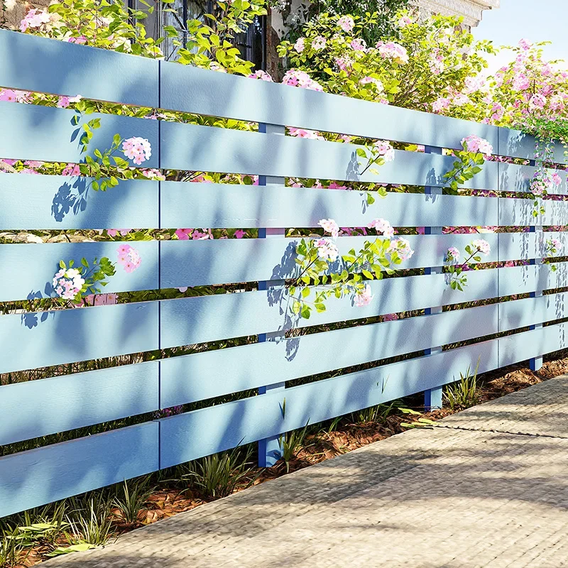 

Vegetable field fence Garden small fence Ground-mounted flowerbed fence Gardening White preservative wood Landscaping