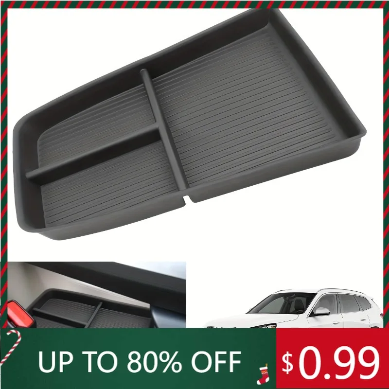 

Suitable for TPE modification accessories of the central control storage box for BMW X1 U11 models 2023-2024 Interior Stickers