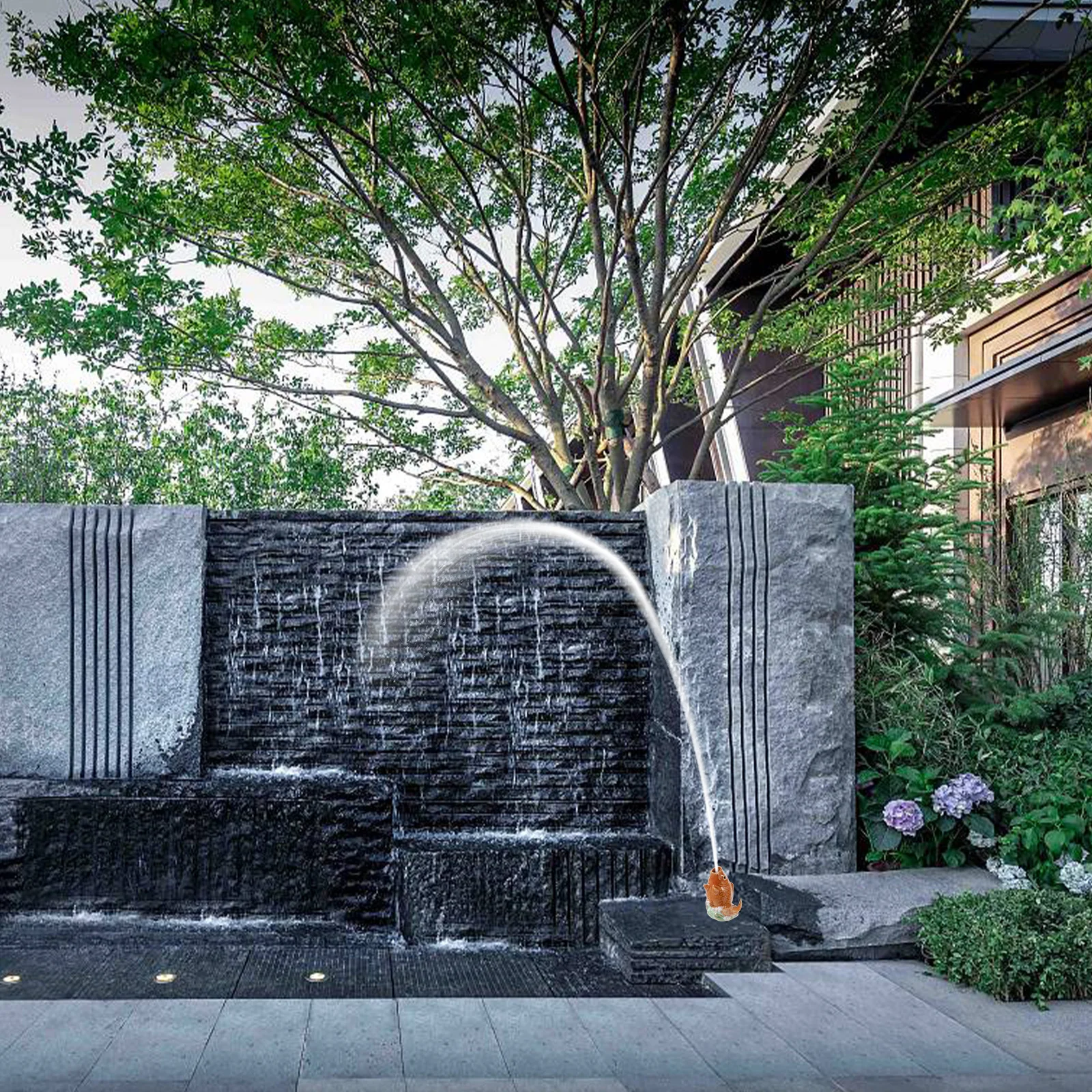 

2Pcs Ceramic Carp Statue Fountain Spitter Outdoor Garden Decor Pond Fountain Sprinkler Replacement Nozzle Pond Large