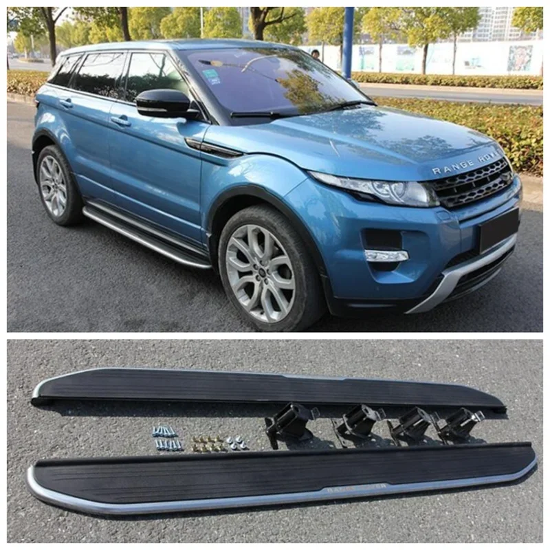 Fits For Land Range Rover Evoque 2012-2019 High Quality Aluminum Alloy Running Boards Side Step Bar Pedals