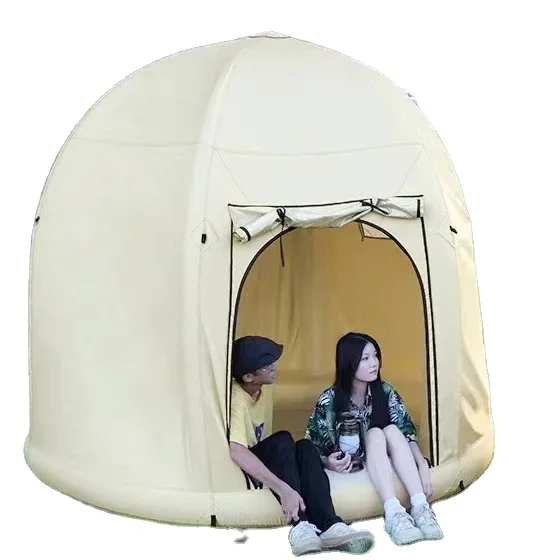 Round  Inflatable Air Automatic Tent For Outdoor Camping Tent