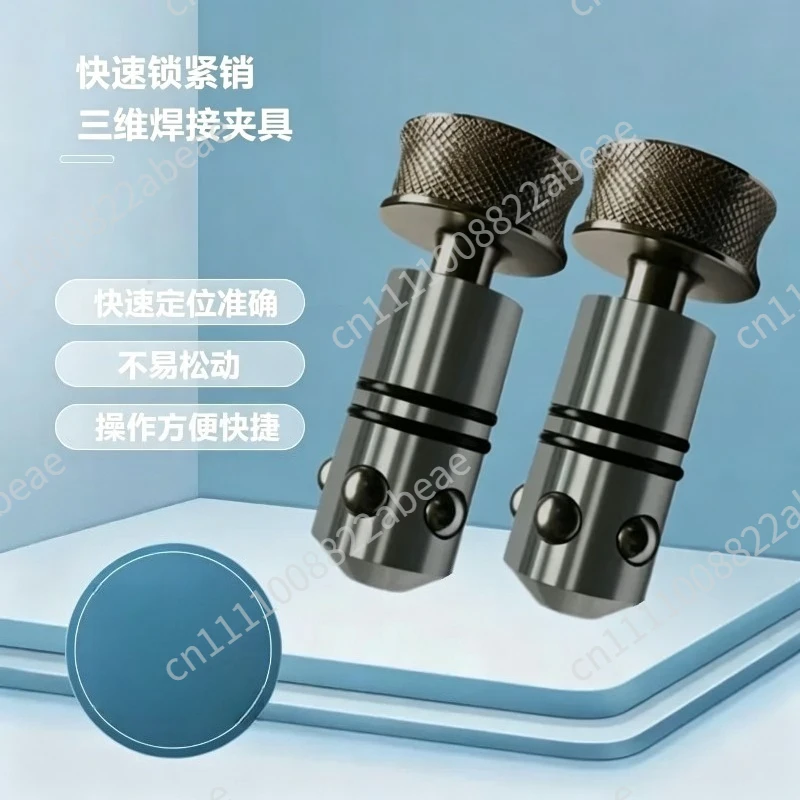 Welded locking fixture D28D16 quick locking pin countersunk