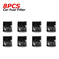 1-8PCS Car Fuel Filter 90915-yzze1 Filter Replacement Oil Filter Car Metal Oil Filter For TOYOTA AVENSIS T22 T25 V1 V2 AYGO B1/2