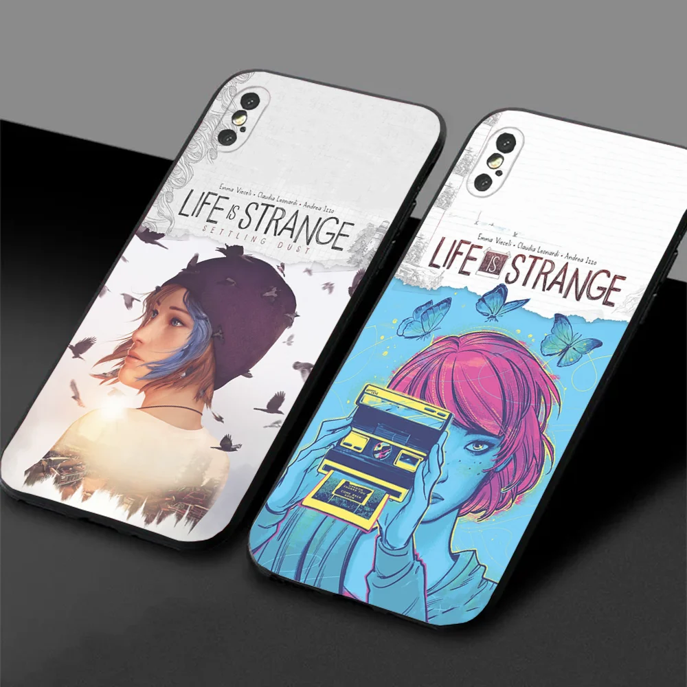 Life Is S-Strange Game Phone Case For Samsung S24,23,22,30,21,10,9,Ultra,Plus,Lite,FE,5G Black Soft Case