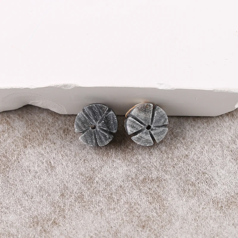 B&F Agate Earring Beads for Jewelry Making, Handmade Natural stones beads, Stones for jewelry Making Supplies