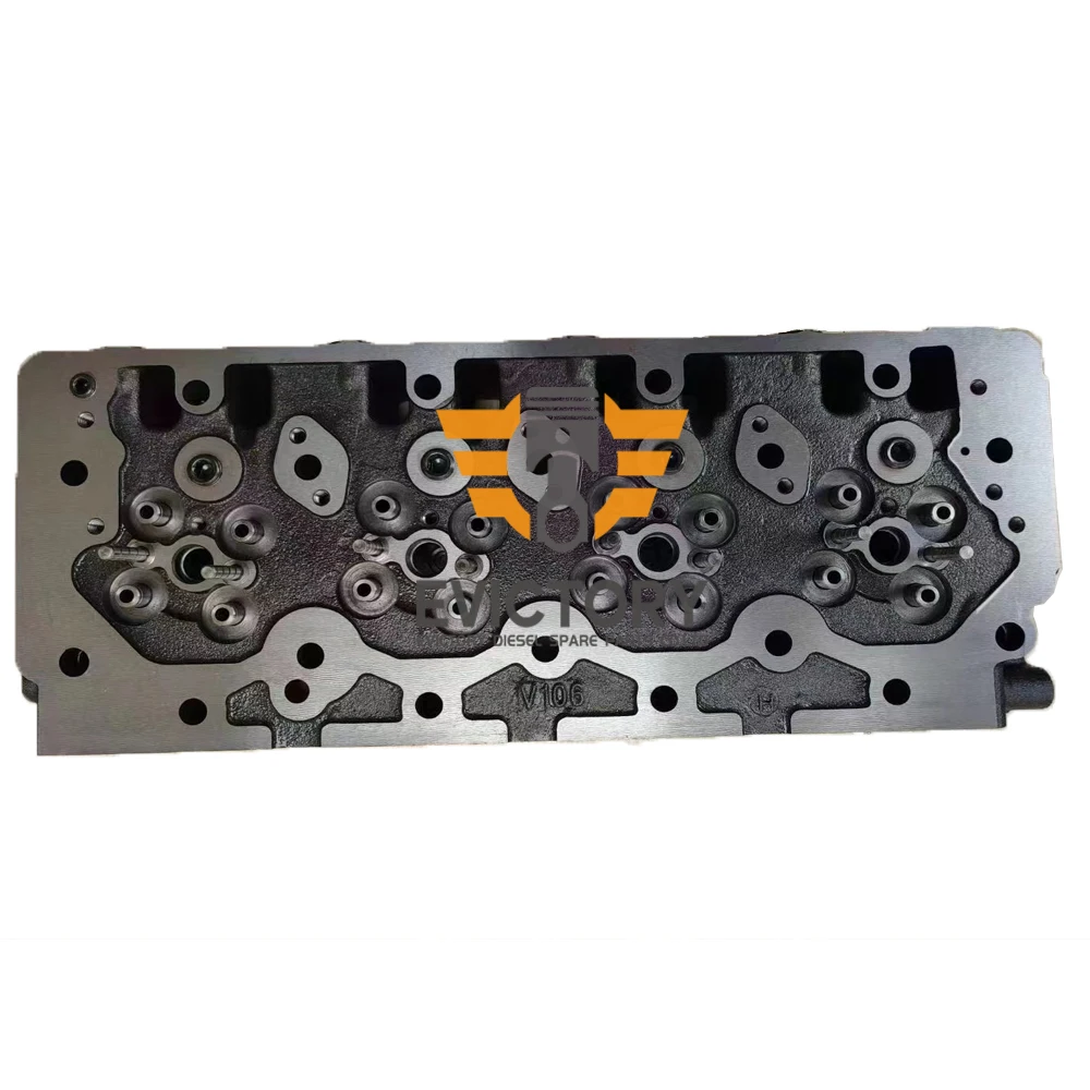 

For Yanmar 4TNV106T S4D106 4TNV106 4D106-1F cylinder head assy + gasket kit