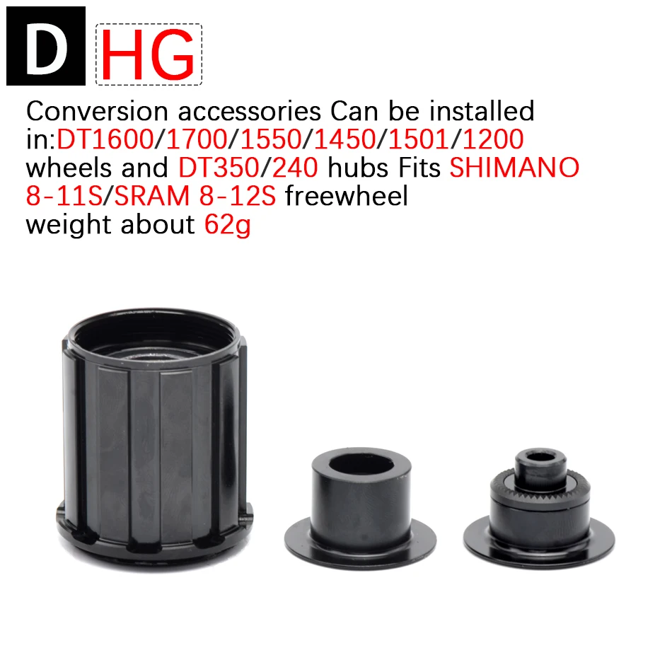 Bicycle DT Hub Body XD Driver MS HG 11 speed Core For DT 180 Swiss 240 350 Hub Components Free hub CP Record 12S mtb hub