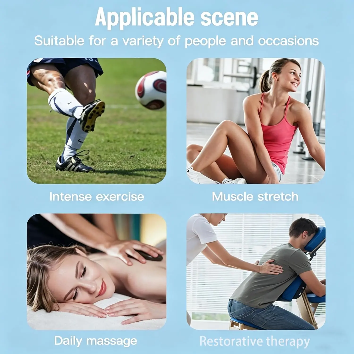 New Electric Fascia Knife Multifunctional Muscle Scraper Tool Microcurrent Body Gua Sha Massager for Deep Tissue Muscle Relax
