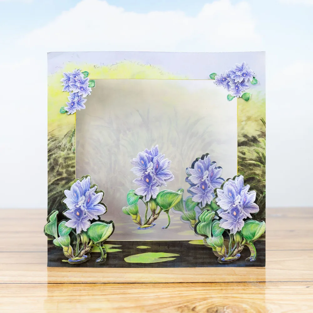 Water Hyacinth Die Set metal cutting dies 2024 new diy molds Scrapbooking paper Making die cuts crafts Printed Sheet